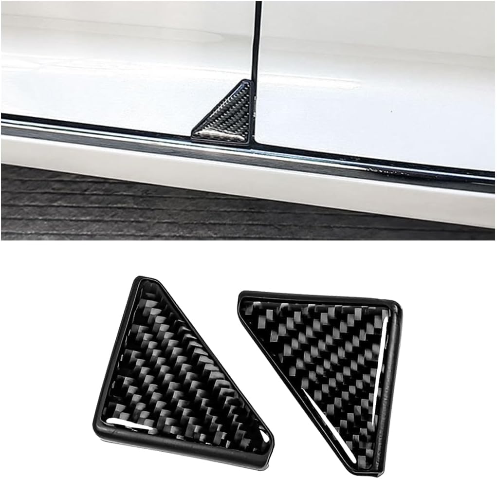 YDSTNiu 2 Pcs Car Door Corner Anti-Collision for ALPINA B5 Saloon(G30)(2017-2026), Auto Corner Anti-scratch Protections, Corner Guards for Car Door Protection,Black