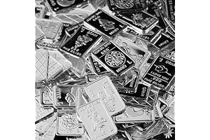 10 Gram Silver Bars .999 Fine Random Design Collectible Art in Pouch