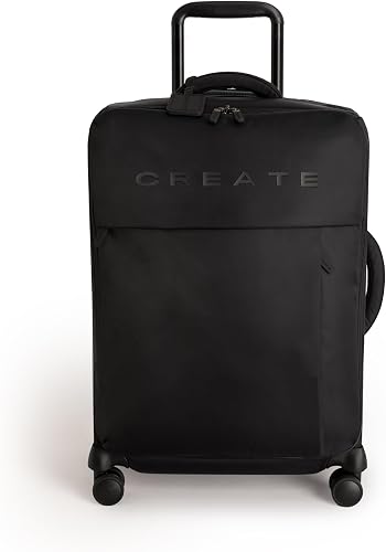 / Luggage Studio Soft/Valise Souple en Polyester Noir / 3 CREATE