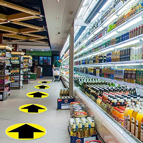 Segnale di sicurezza per pavimenti, a forma di