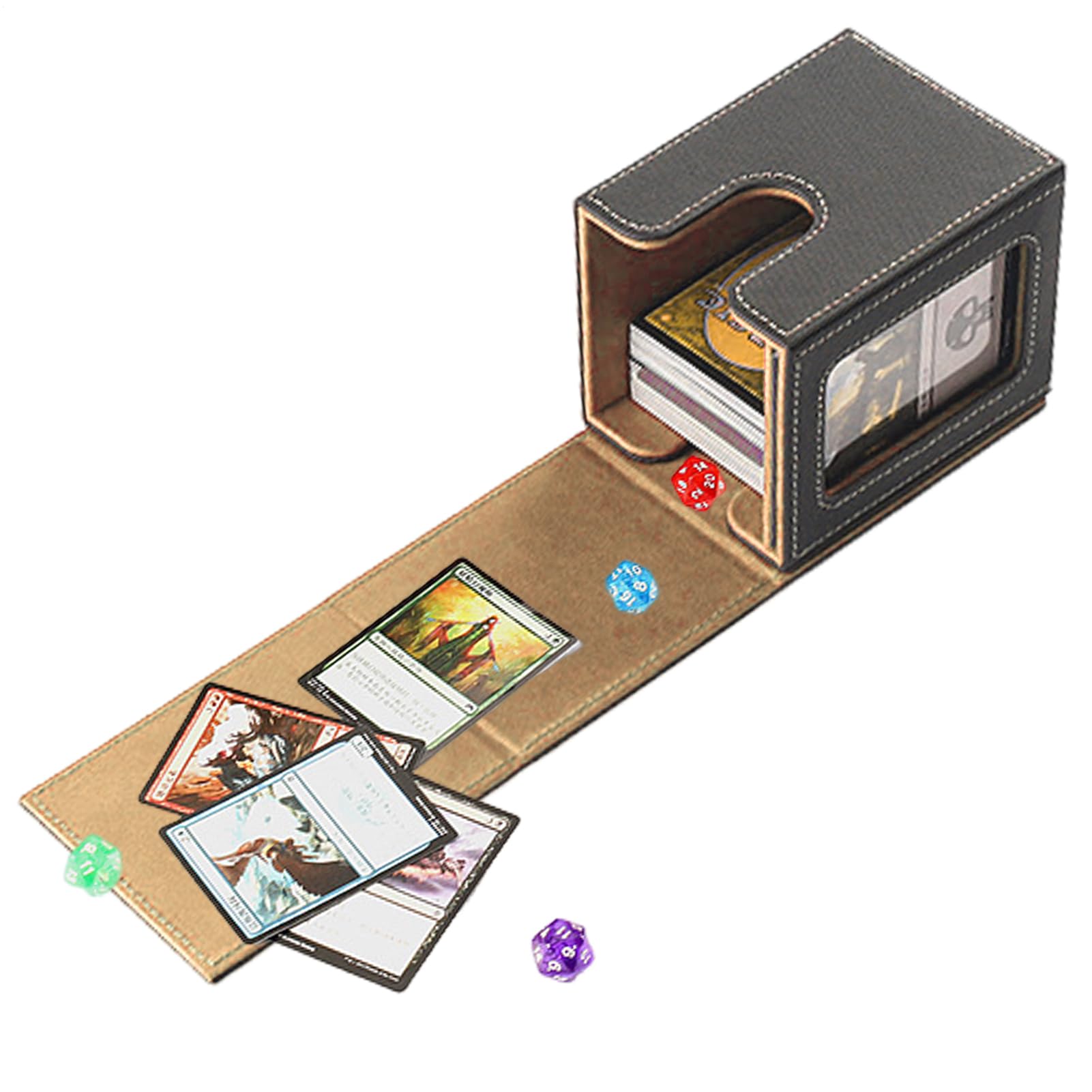 Boîte à Carte Commandant,Boîte De Bouquet Commandeur | Boîte De Rangement Pour Affichage Commander Deck Avec Grande Capacité,Boîte De Rangement Pour Pour Recueillir Des Cartes Postales Emballé