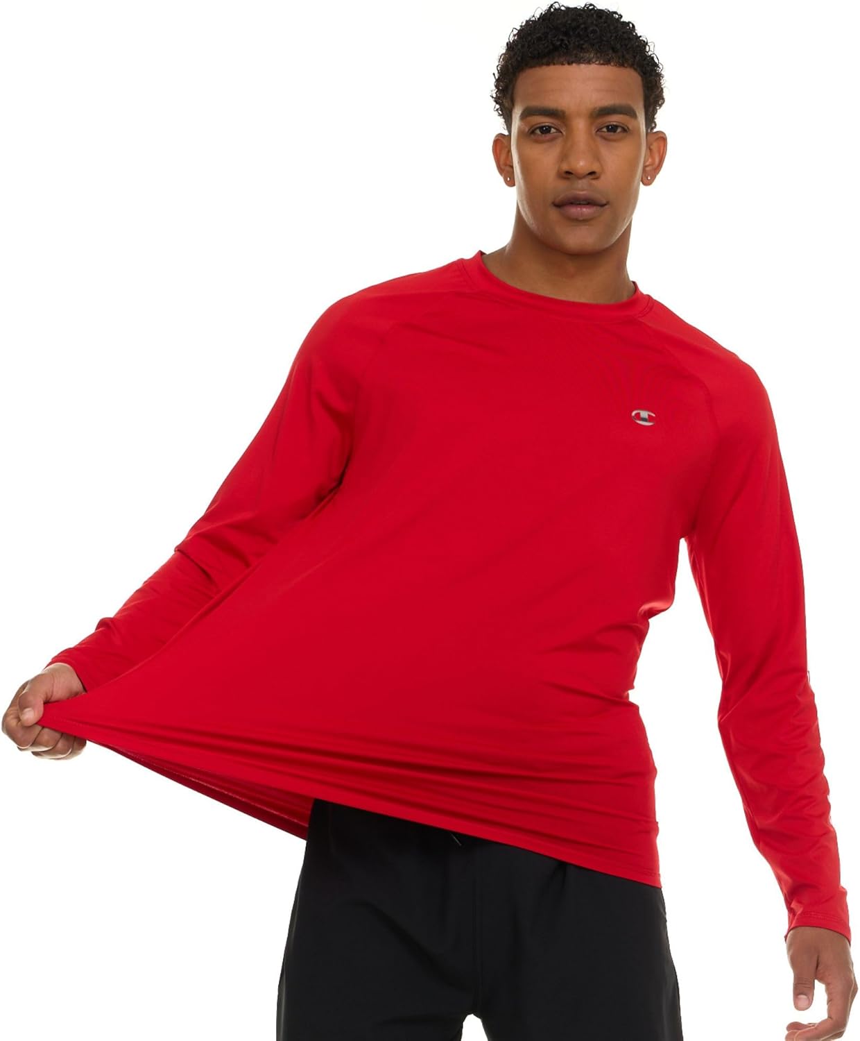 Champion Rash Guard for Men, Long Sleeve Mens Swim Shirt for Fishing Hiking UPF+ 50 SPF Sun UV Protection, Quick Dry - Image 5