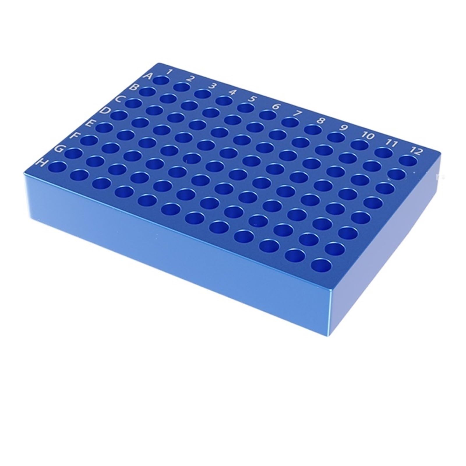 Zentrifugenröhrchenhalter Niedertemperatur-Thermostat, vorgekühlter Kühlblock aus Aluminium, Eisbox, Zentrifugenröhrchengestell | 0.2-1.5ml-103Holes