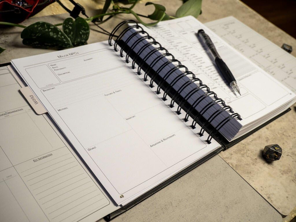 Dungeon Planner | Dungeons and Dragons 5e Dungeon Master Journal