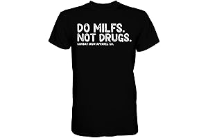 Iron Co Men's Shirt: Do Milfs, Not Drugs