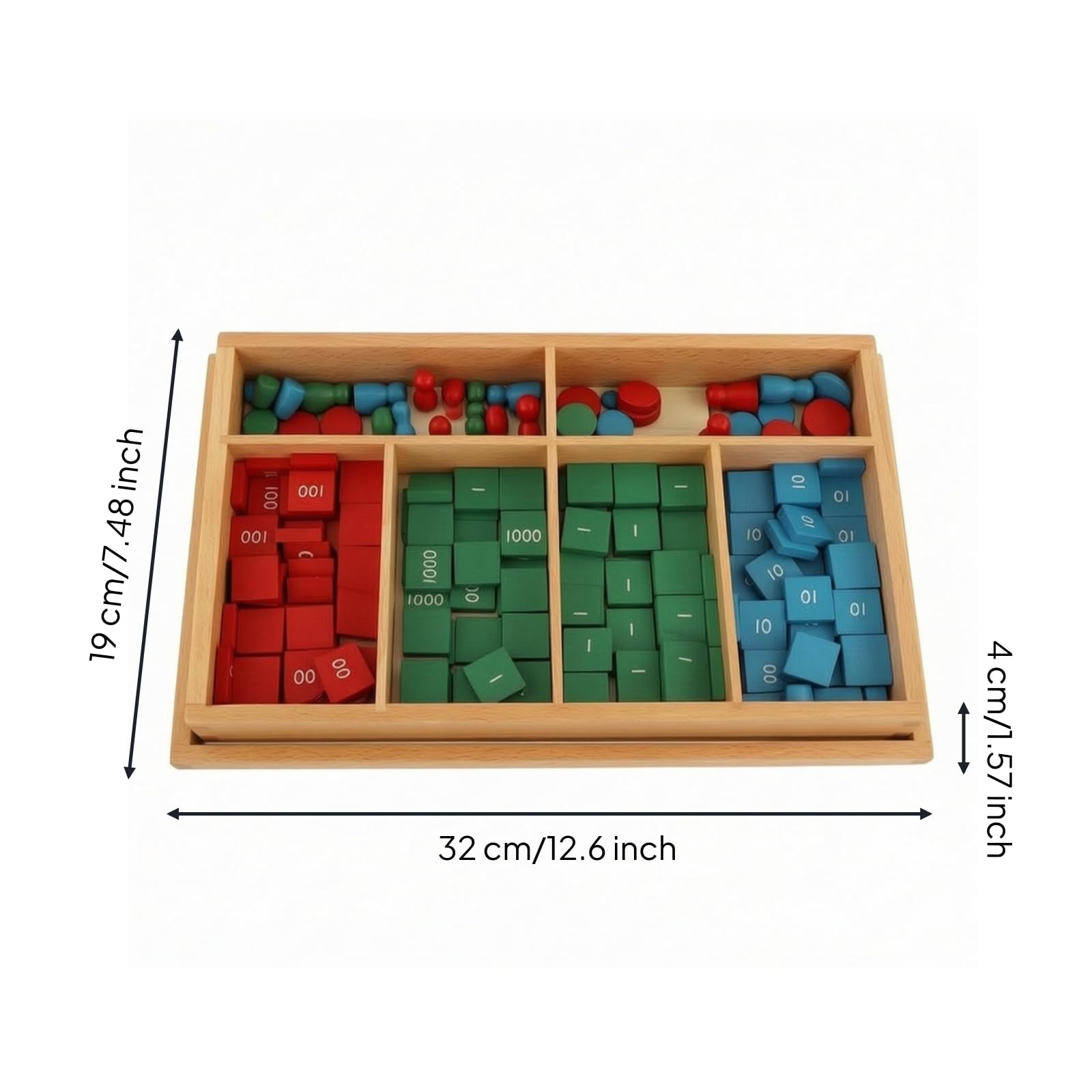 Gralara Juego Matemáticas Interactivo Tabla Calcular con Fichas Colorido Tabla Contear para Aula