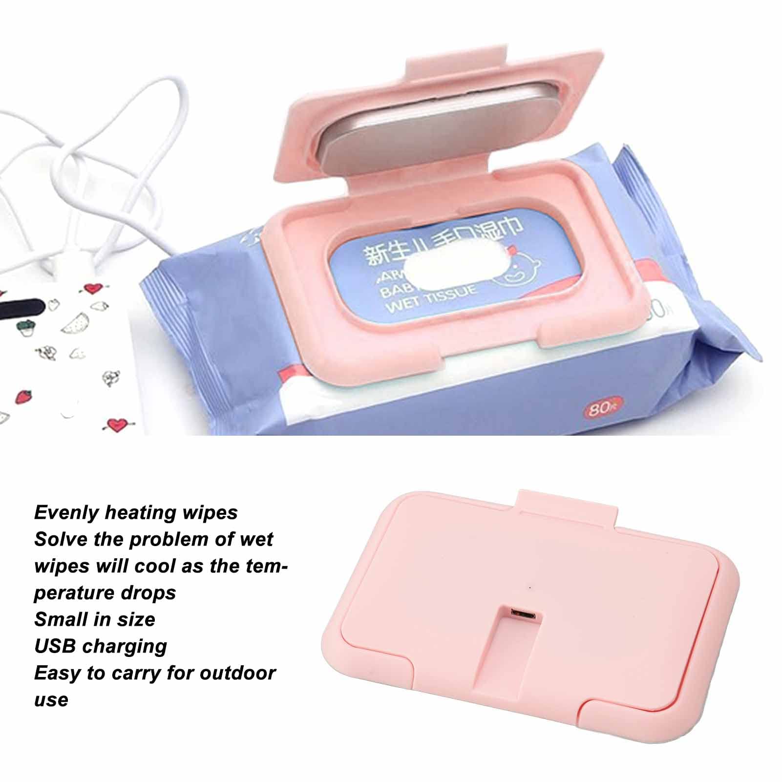 infants Wipe Warmer Portable USB Constant Temperature Heating for Comfortable On the gone Care