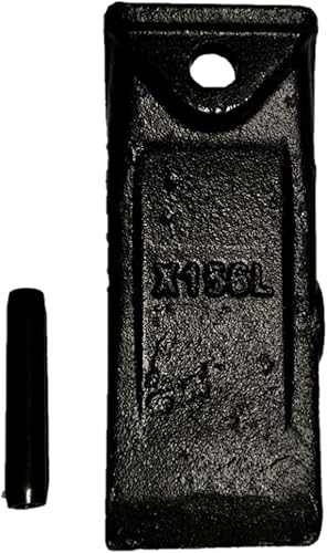 Dientes X156L 1 unidad, dientes de cubo X156L + 156LPN pines (paquete de 1) se adapta al estilo X156 para minicargadoras y minicargadoras  156