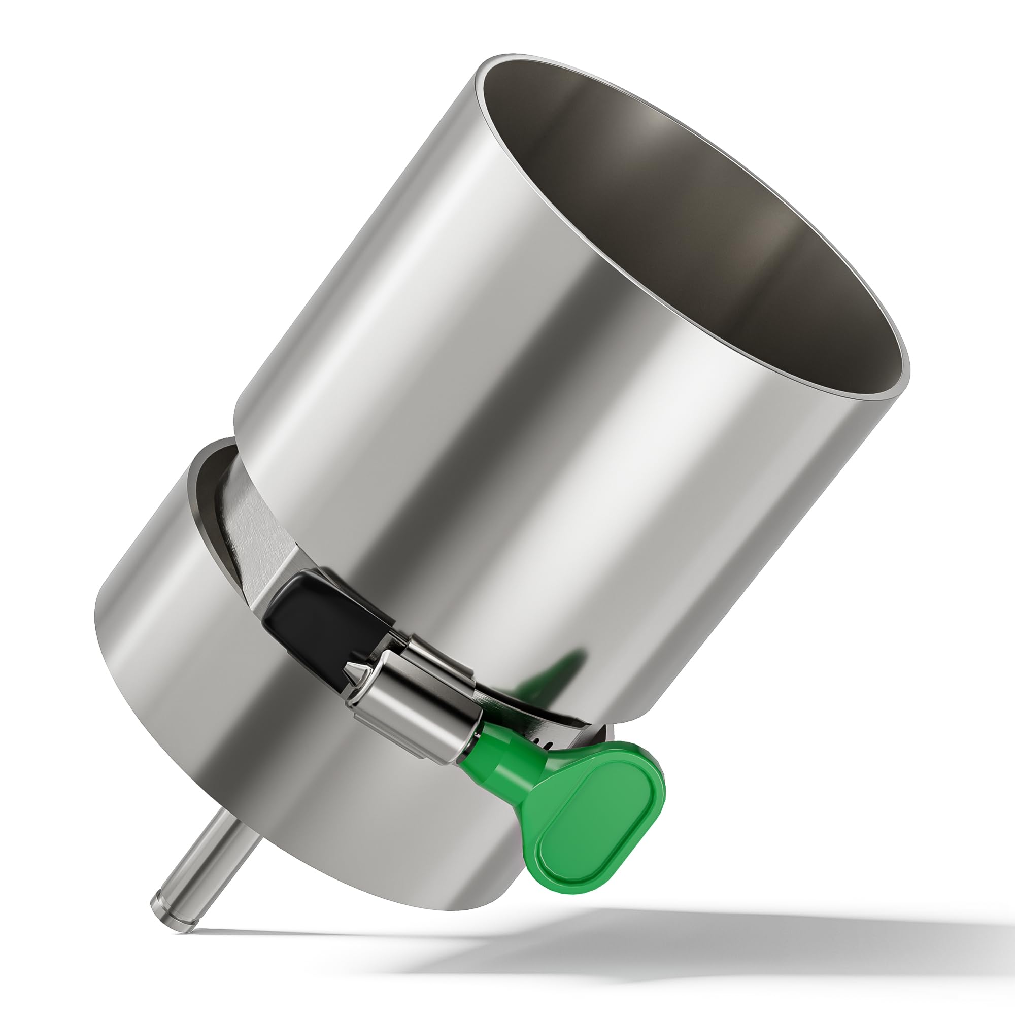 Spray Paint Can Shaker for Drill-Powered Only— Fits 2" to 3" Cans, Time-Saving/One Click-Adjustment, Stainless Steel Paint Can Mixer for DIY, Garage and Professional Use