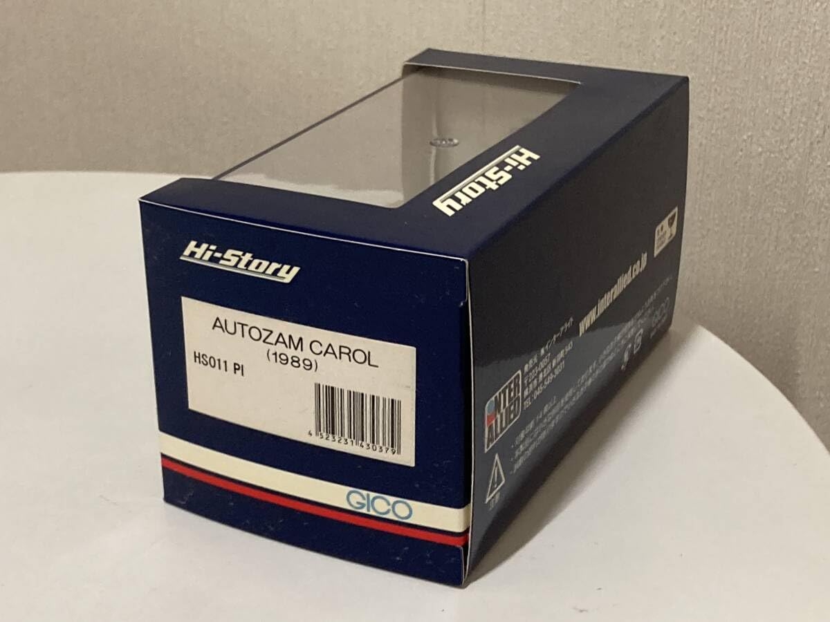 キャロルページ Amazon | 1/43 ハイストーリー マツダ オートザム キャロル 1989