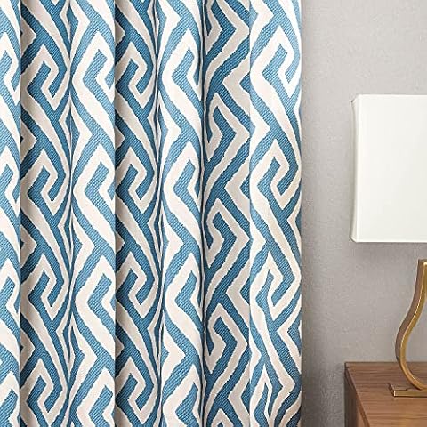 VOGOL Geometric Blackout Curtains 63 Inch Cover