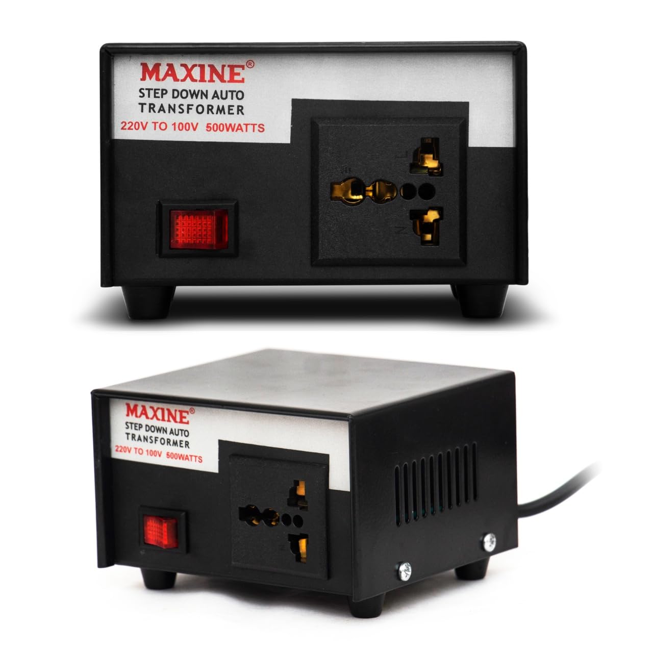 MAXINE Metal 0. 15 Kva/Watts Auto Wound Voltage Converter 220 V To 110 V Step Down Transformer for American Products-image-3