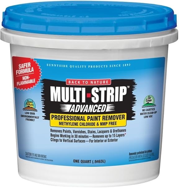 Sunnyside 65732A Multi Strip ADVANCED Paint & Varnish Remover Quart.