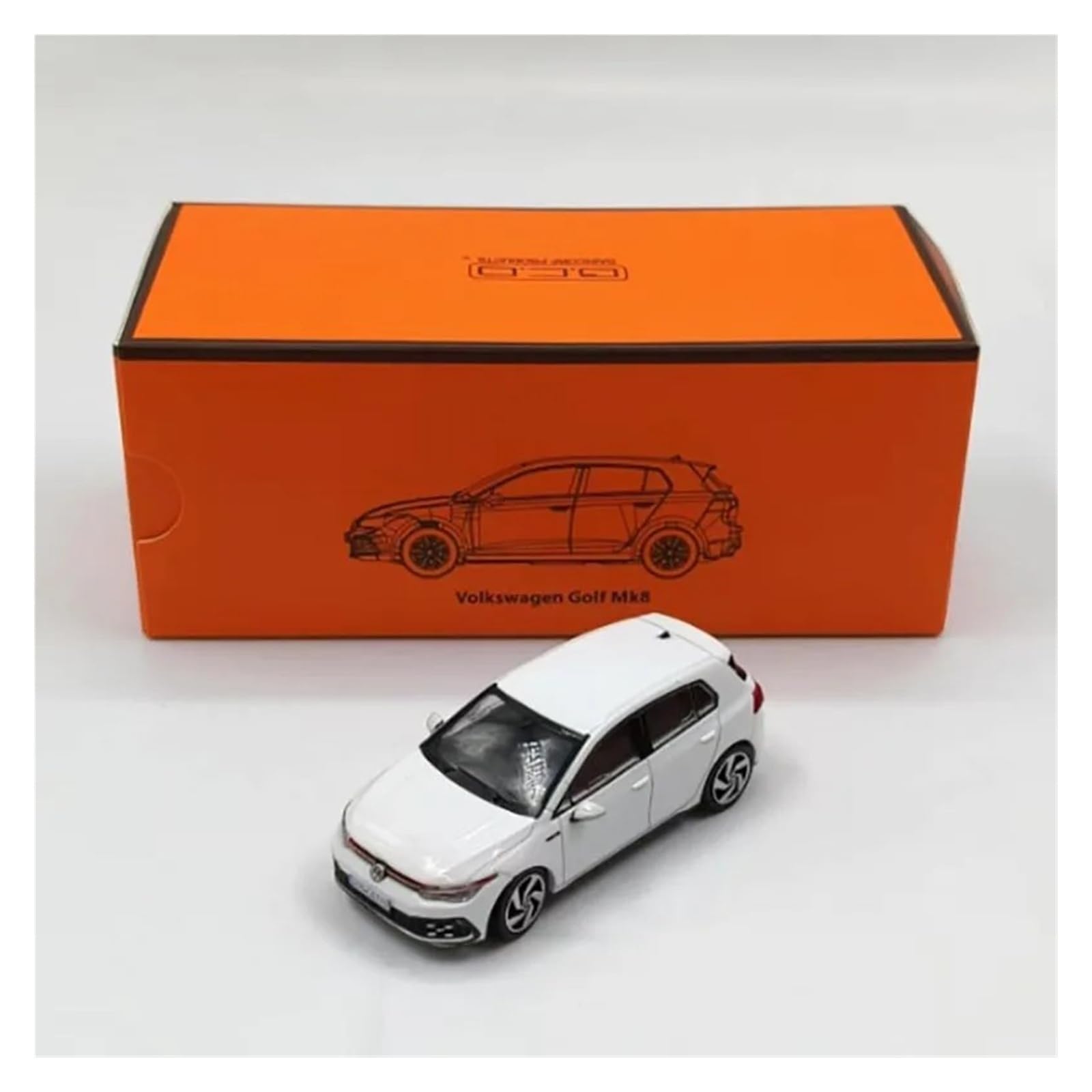 Amazon | ミニチュア展示 1:64スケール フォルクスワーゲン ゴルフ GTI