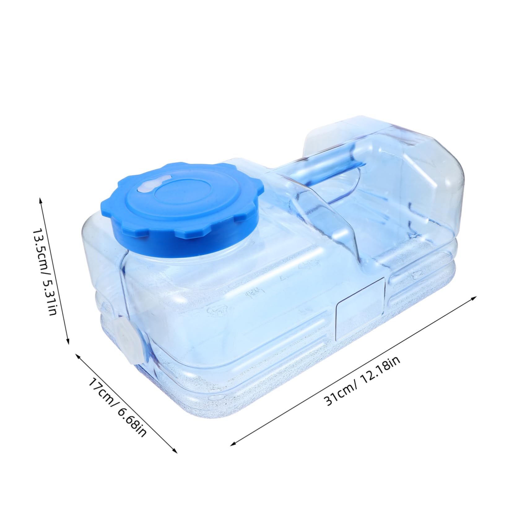 1satz Tragbarer Wasserbehälter Faltbarer Camping-wasserkanister Outdoor-wassercontainer Mit Anti-leck-Funktion Für Reisen Wandern Und Freizeitaktivitäten