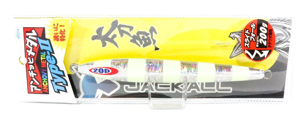 JACKALL アンチョビメタル TYPE-II 200g セット Amazon.co.jp: JACKALL(ジャッカル) メタルジグ ルアー アンチョビ