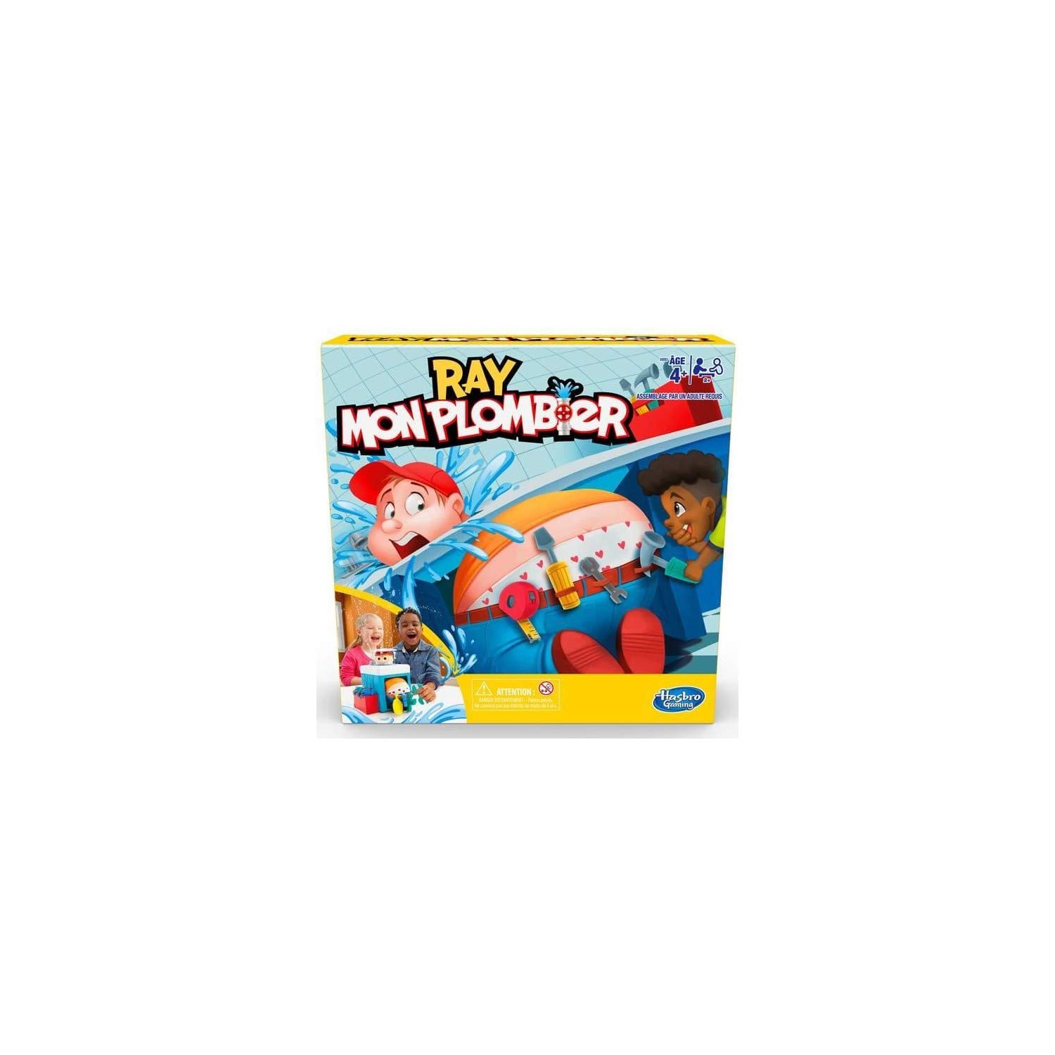 Hasbro Gaming Ray, Mon Plombier - Jeu de société pour Enfants, Version française