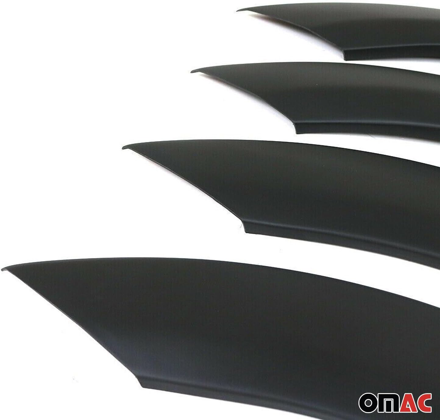 OMAC Fender Flares Wheel Protector for Mercedes Sprinter W907 910 2019-2025 Black 4 Pcs