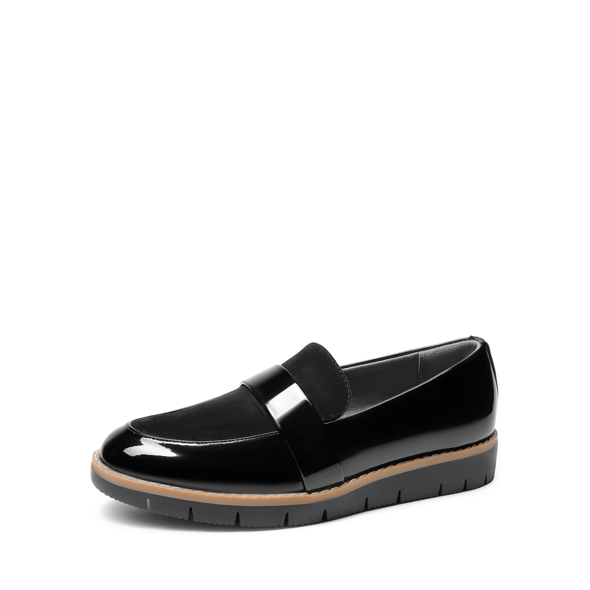 DREAM PAIRSWomen's Loafers, Slip-On Business Casual Work Shoes