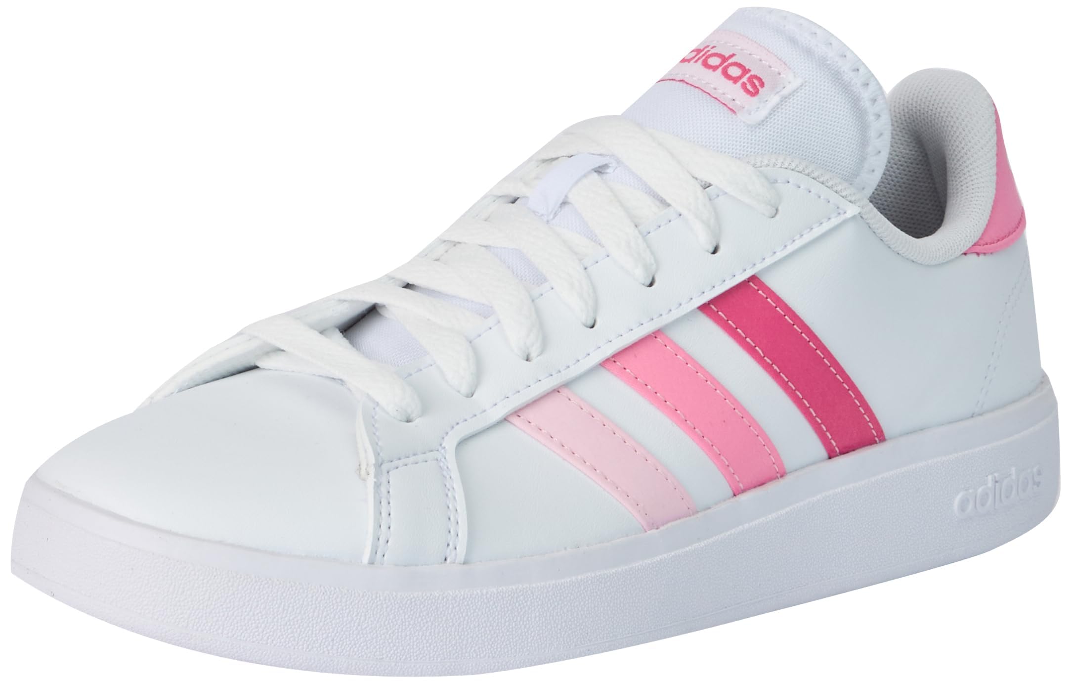adidas Damen Grand Court Base 2.0 Shoes, Cloud White/Bliss pink/Clear pink, 42 2/3 EU