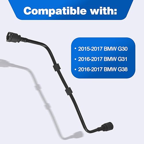 Miniatura 2 de CULMKARI 17128602599 Manguera de depósito de refrigerante del motor para BMW serie 5 G30 G31 G38 2015-2017