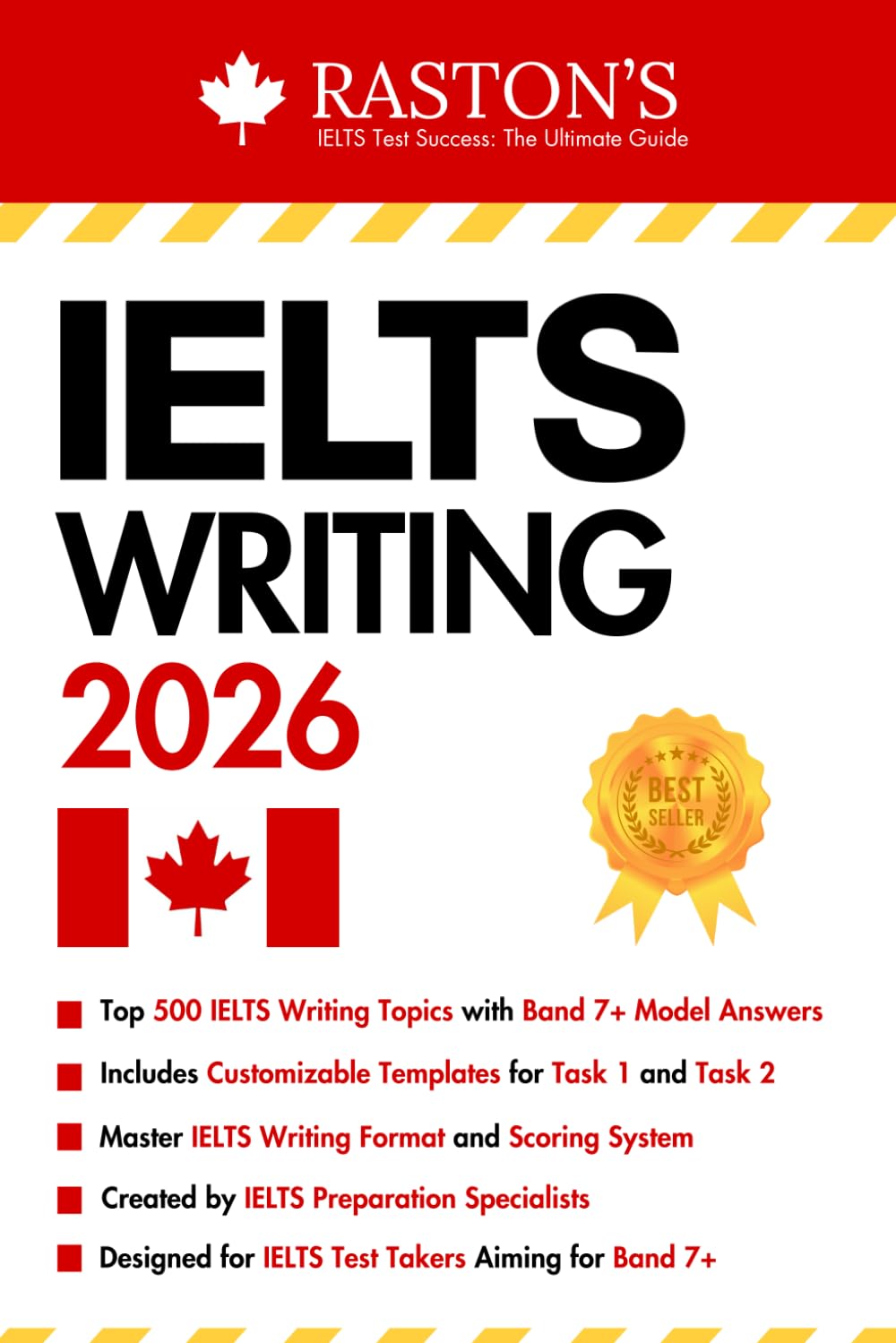 IELTS Writing General Training - 500 Task 1 & 2 Topics with Band 9 Answers + Expert Tips & Templates + 2000 IELTS Vocabulary for Letters & Essays (IELTS Practice Books: Target Band 9)