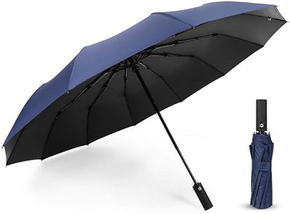 Amazon 折りたたみ傘 自動開閉 メンズ レディース 折り畳み傘 軽量 晴雨兼用 超撥水 紫外線遮蔽 梅雨対策 台風対応 収納ポーチ付き ネイビー 折りたたみ傘 通販