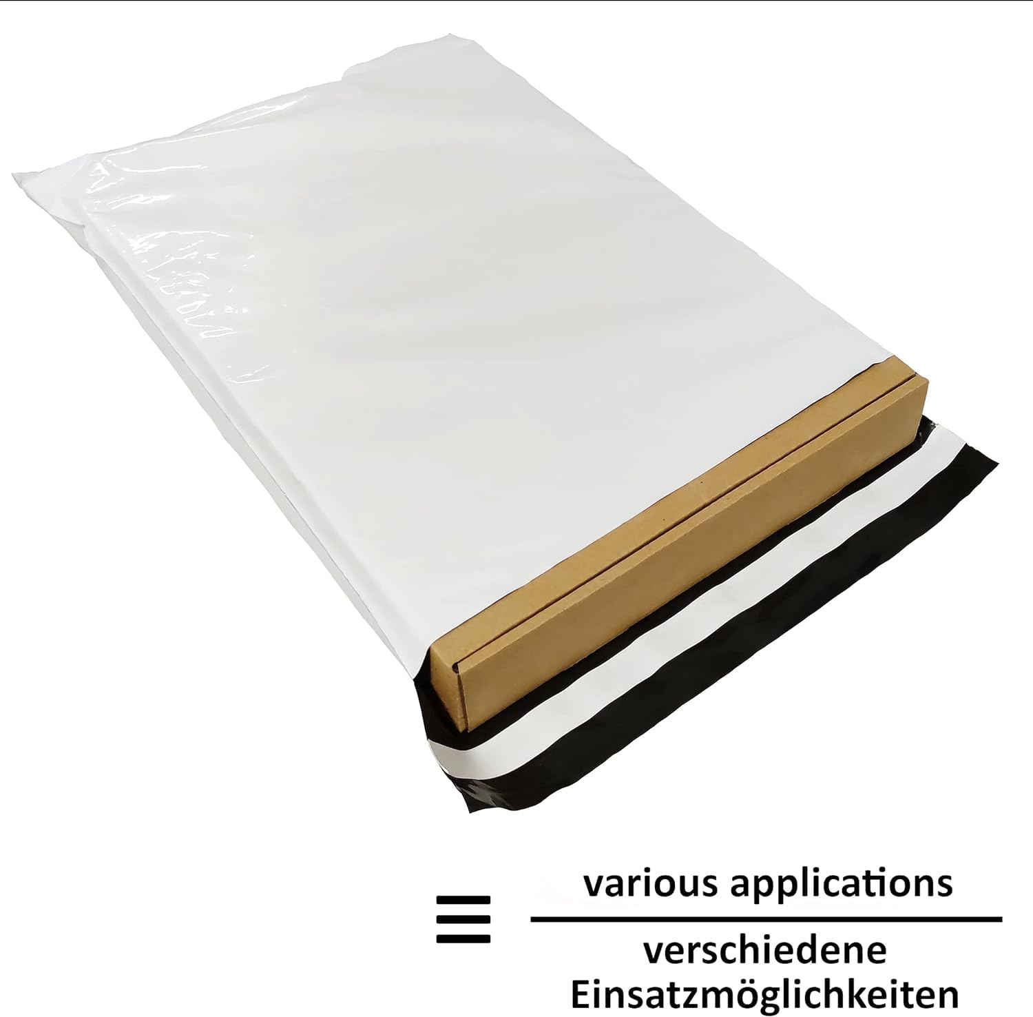 500 Buste Postali Bianche 18x24cm - Carta 100gr Con Lembo Gommato - Foto 8