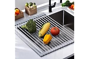 Dish Drying Rack Over the Sink--16.9 x 12.9 Inches Foldable