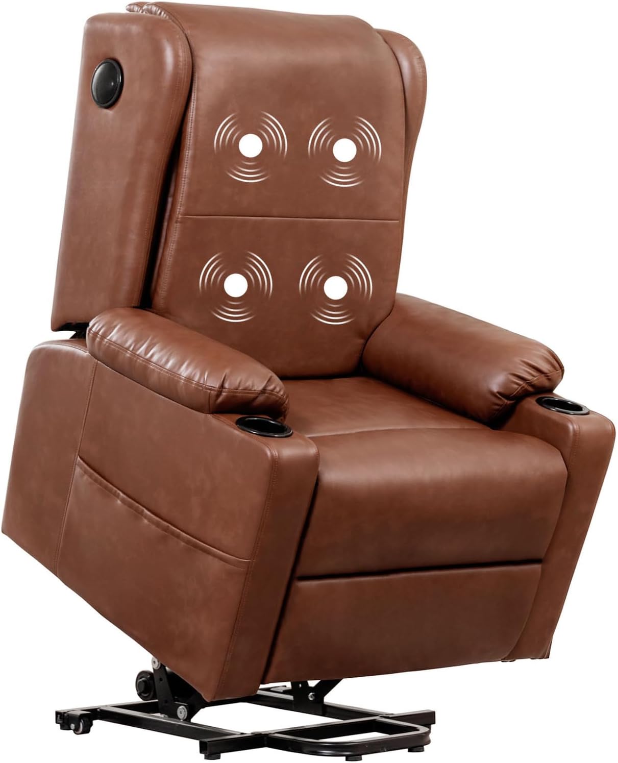 COMHOMA Power Lift Recliner Chair with Bluetooth Speakers, Lift Chair with STrack