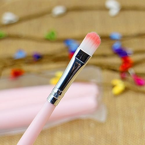 Miniatura 5 de shlutesoy Paletas de maquillaje 5 unids corrector profesional cara ojo maquillaje cepillo conjunto herramientas cosméticas