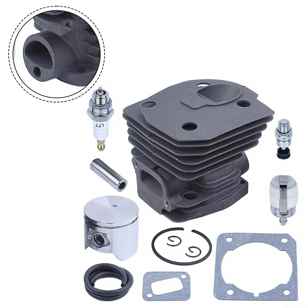 Minhe Kit cilindro pistone 44 mm e filtro aria filtro olio per motosega Husqvarna 350 351 353