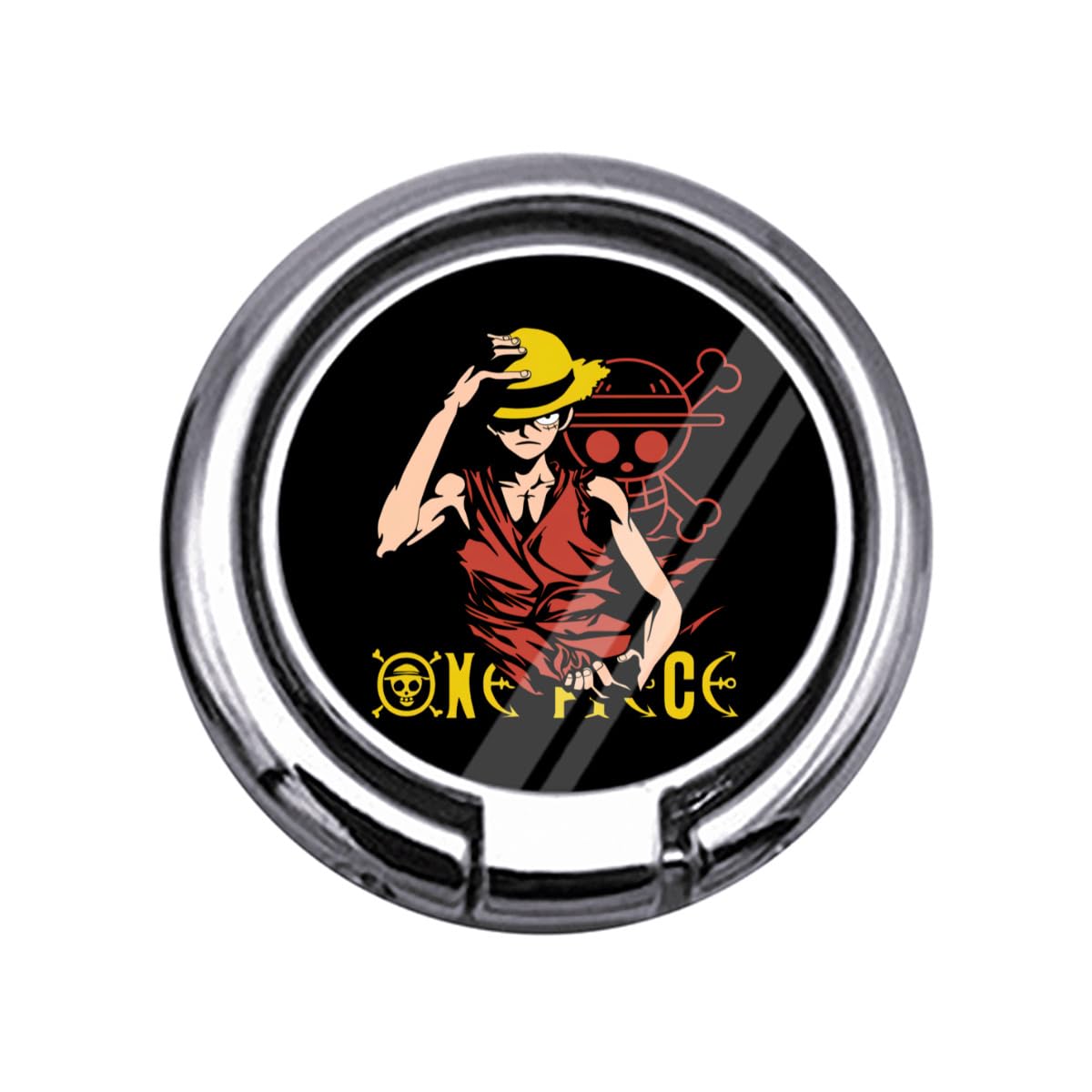 ワンピース ルフィ スマホリング　レア Amazon.co.jp: ワンピース ルフィ ONE PIECE ギア5 スマホリング