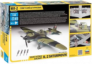 Amazon | ズベズダ 1/48 ソ連空軍 IL-2 シュトゥルモヴィーク