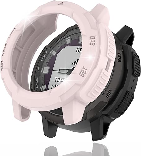 Miniatura 1 de Miimall Compatible con Garmin Instinct Crossover Case, resistente a los arañazos Anti-caída TPU Funda de protección militar para accesorios Instinct