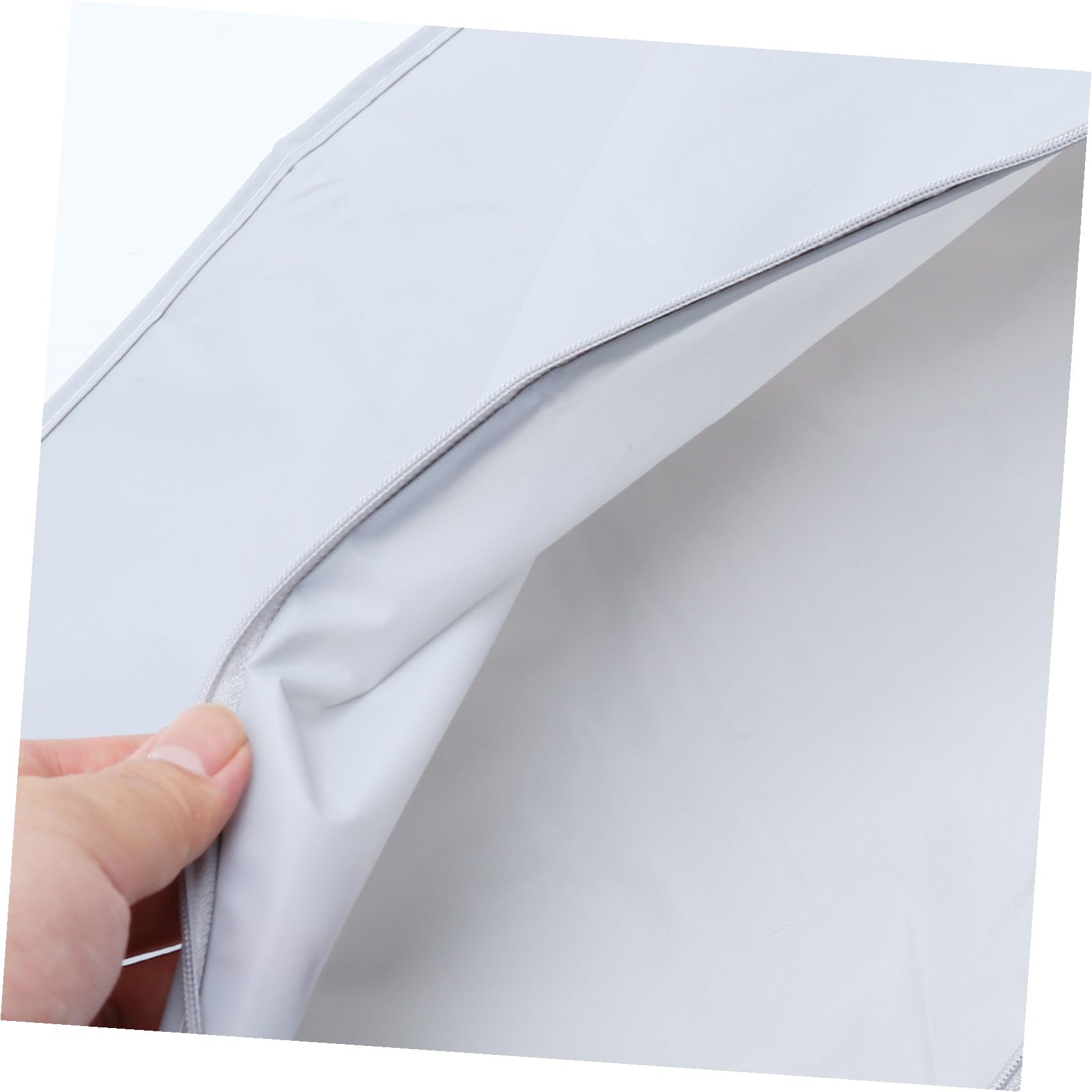 Funda de Traje Translúcida para Abrigo, 5 Unidades de Plástico