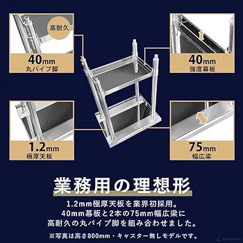 ステンレス製 作業台 作業台 調理台 業務用 厨房機器 店舗用品 RW361 楽天市場】ステンレス 作業台 スノコなし 三方枠 業務用 調理台