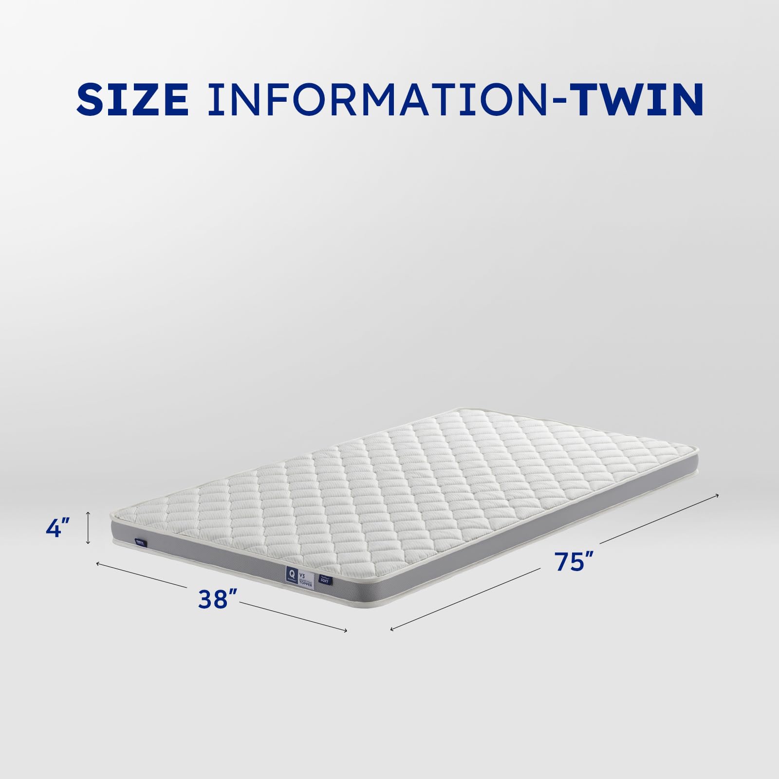 Amazon｜QUICKSLEEP VA3 Z キューブマットレス | ツインサイズ