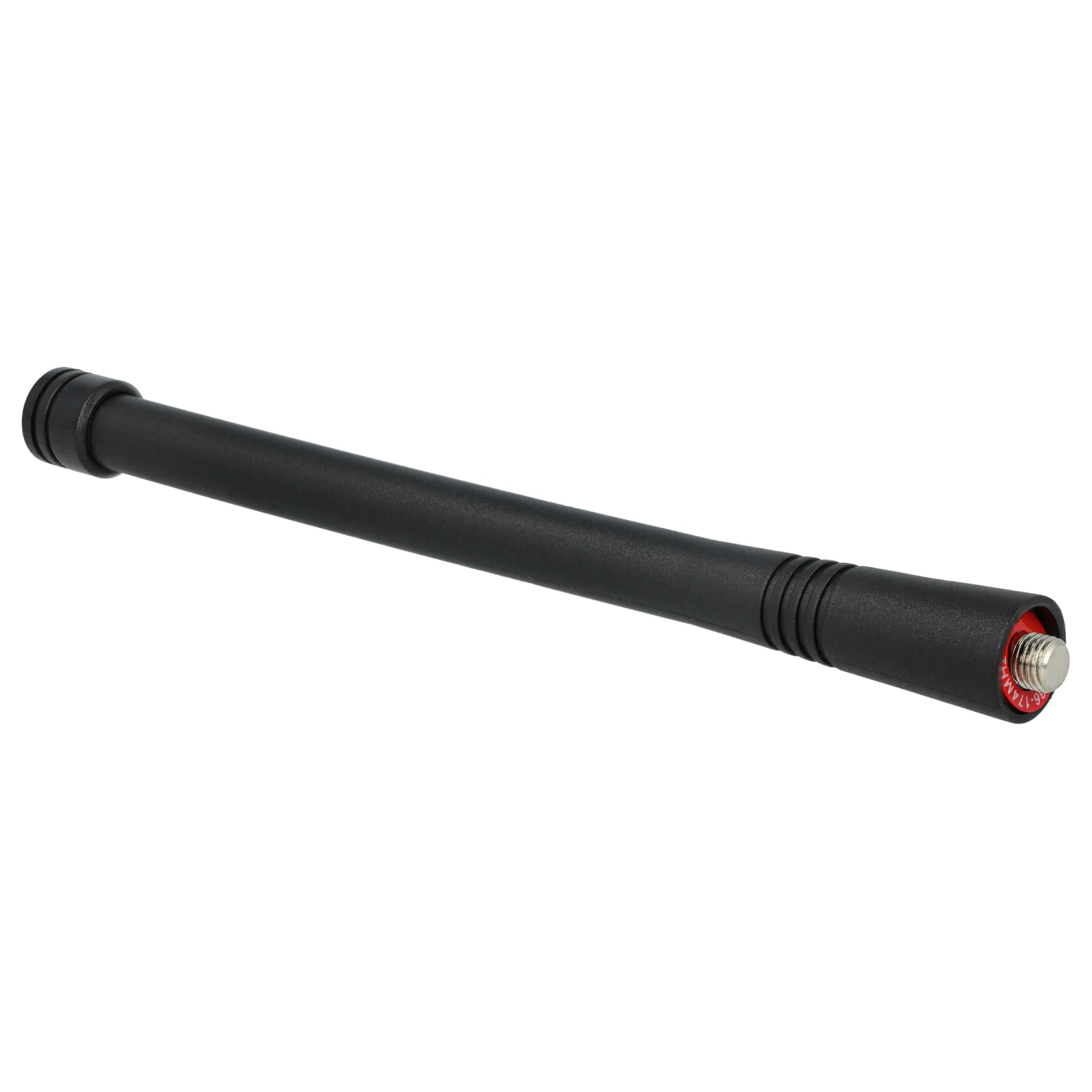 vhbw 10x antena zamienna do Motorola NAE6522AR, PMAE4003A do krótkofalówki - 15,5 cm czarna