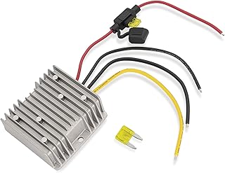 Golf Cart Converter 48V 36V to 12V Converter 12V 20A 240W Converter Voltage Regulator Reducer Transformer Waterproof Converter for Golf Cart Club Car