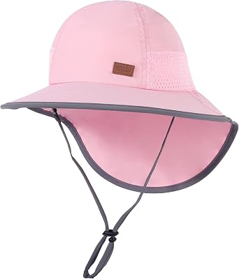 Baby Sun Hat, Toddler Sun Protection Hats, UPF 50+, Summer Outdoor Beach Cap for Kids Girl Boy