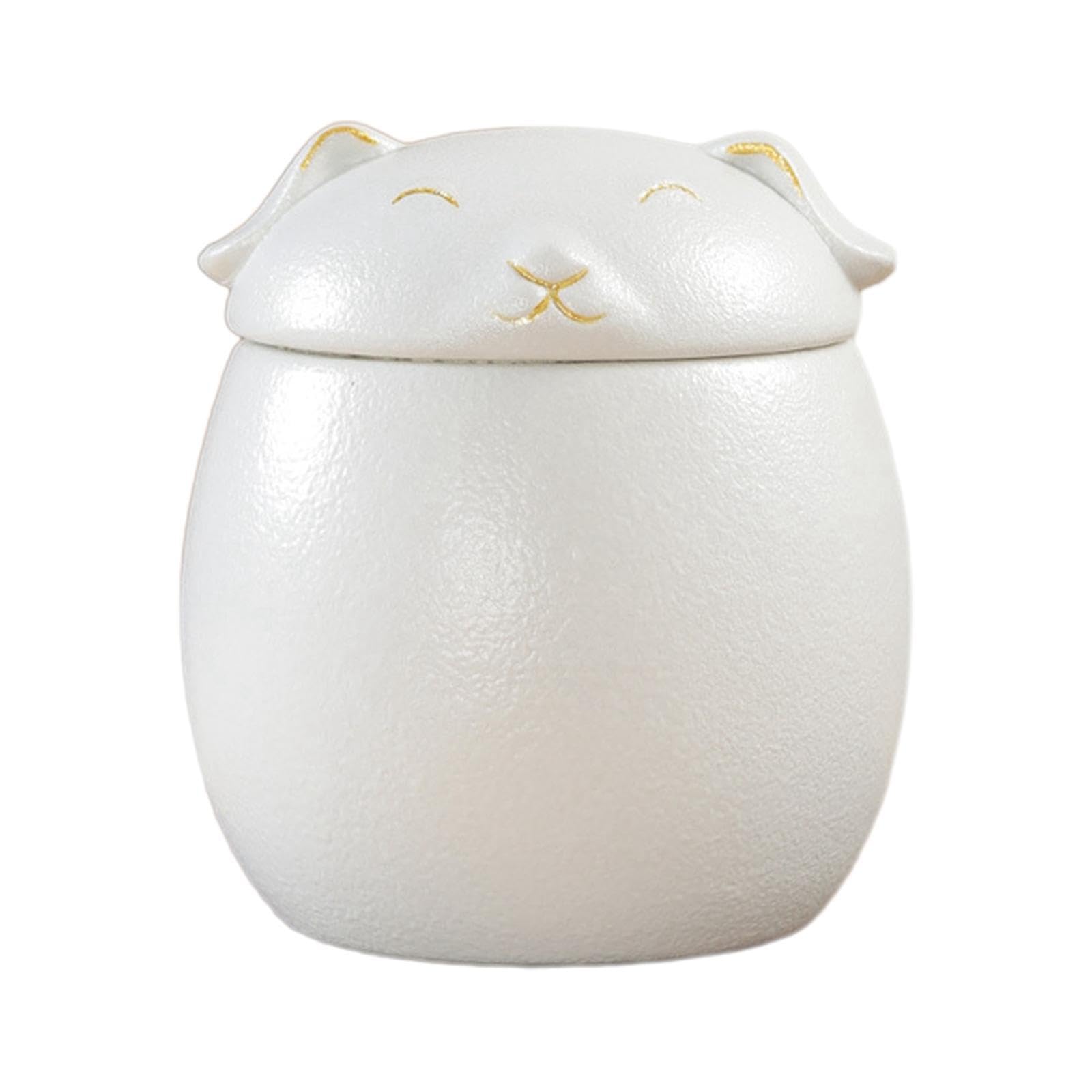 PIXZCSA Contemporary Kitchen Canisters Durable Airtight Tea Container Stylish Storage Solution For Sugar Coffee And Spices Ceramic Airtight Canister Kitchen Storage Bottles
