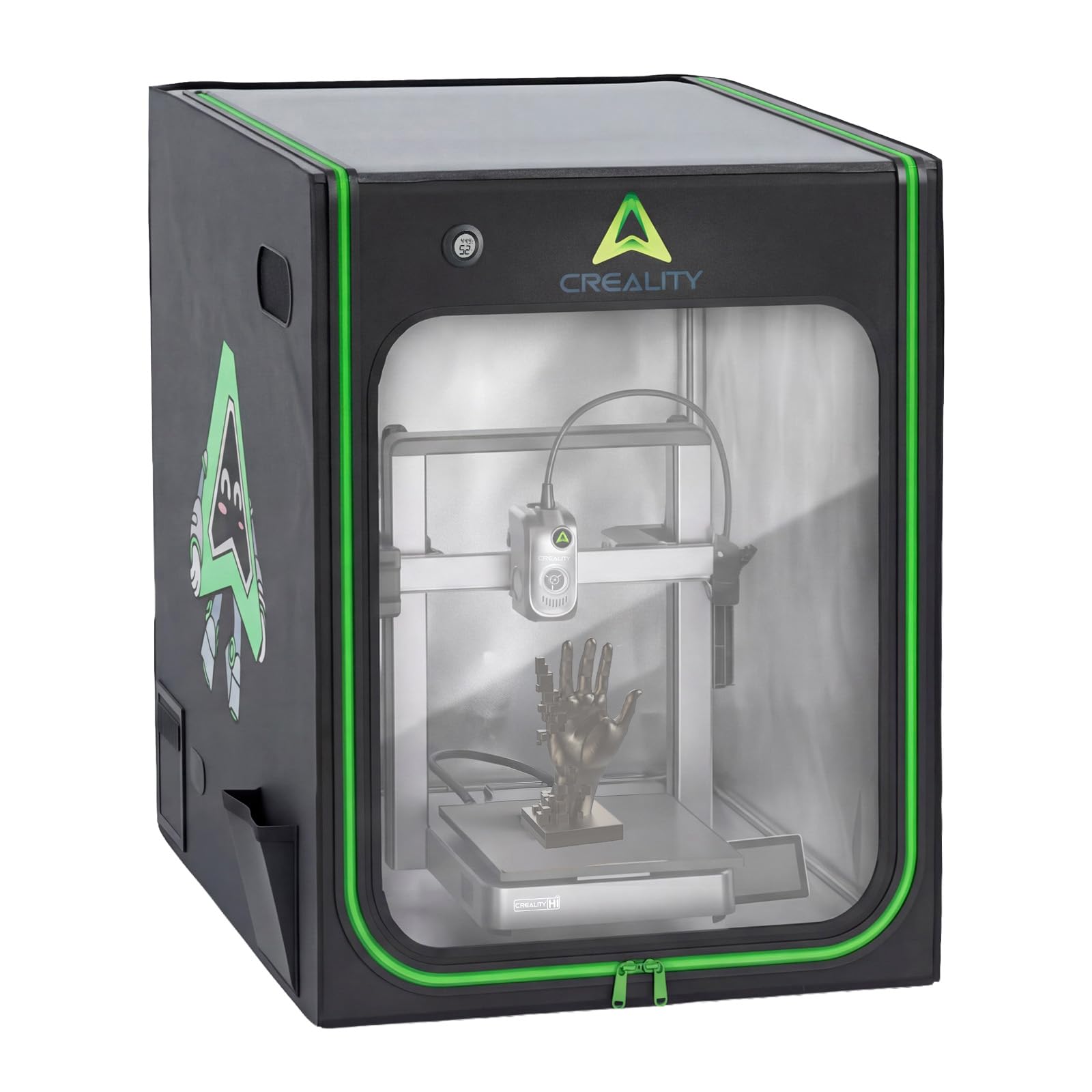 Amazon.co.jp: Creality 3Dプリンターエンクロージャ 換気&LEDライト
