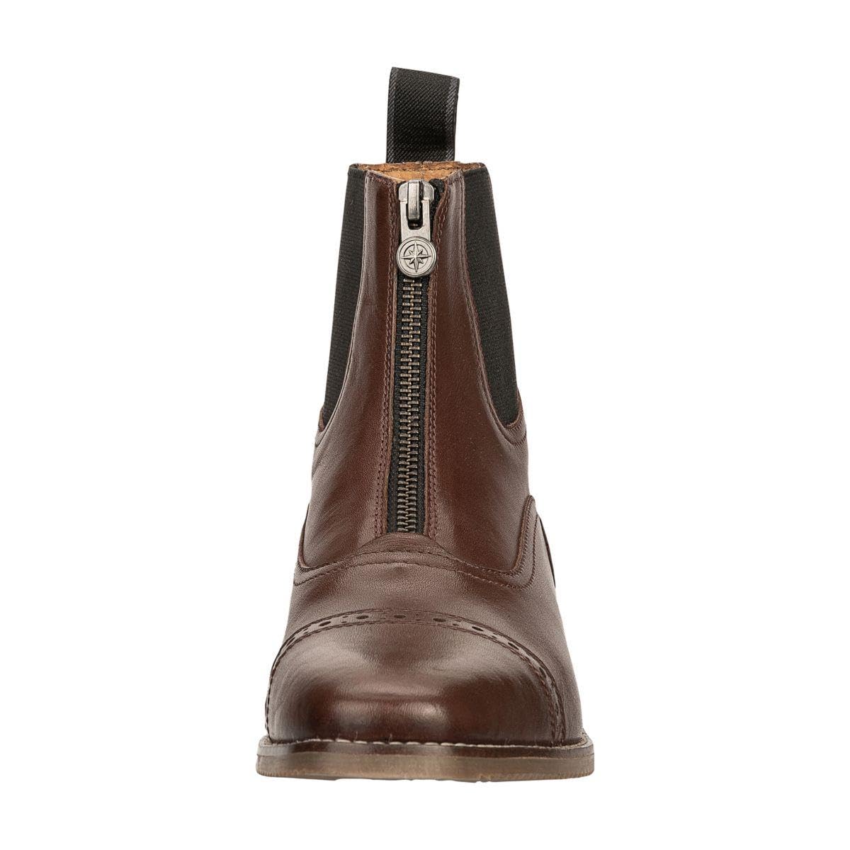 SUEDWIND FOOTWEAR Florentina FZ - Italienisches Rindsleder – Weiches Leder im Innenschuh - Karreeleisten - Einlegsohle - Handarbeit - YKK Zipper vorne