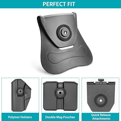 Miniatura 5 de Accesorio de paleta de pistola, paleta de silicona OWB, paleta de polímero universal para fundabolsas de revistaaccesorios, accesorios para armas de
