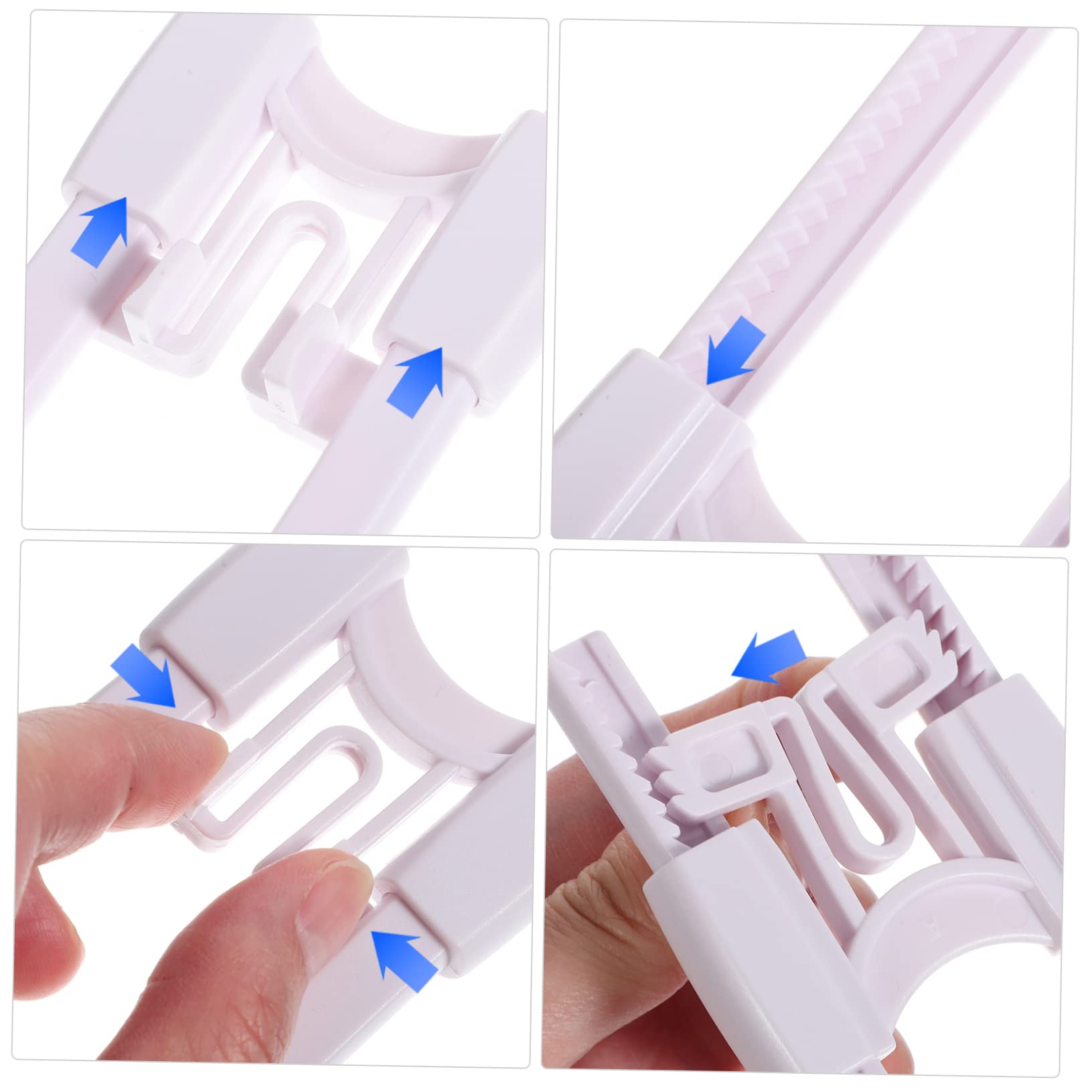 Toddmomy 15piezas Cerraduras Seguridad Armarios Infantiles Ajustables Para Puertas