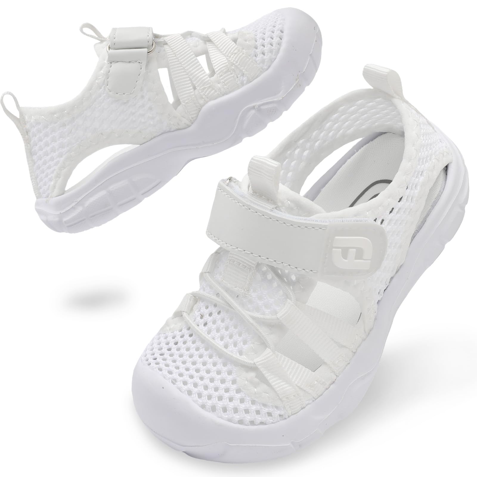 JOINFREE Toddler Boys Girls Water Shoes Breathable Qucik Dry Sport Beach Sandals Lightweight Barefoot Flexible
