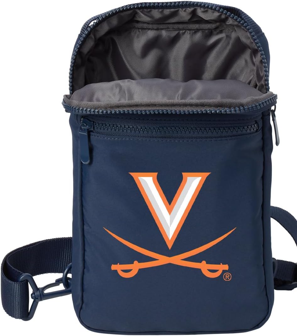Broad Bay UVA Crossbody Bag - Versatile Travel, Sports, or Gameday Bag for University of Virginia Fans and Alumni, Men or Women
