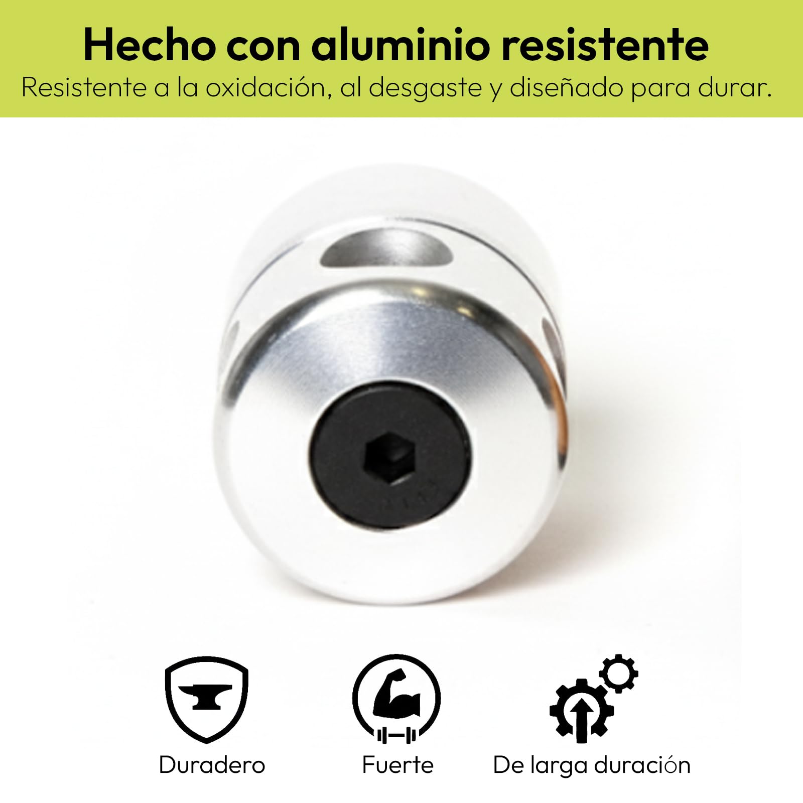 Samos® Cabezal Desbrozadora Universal Profesional 2 en 1 con Cadenas Metálicas – Accesorio de Repuesto Compatible con Desbrozadoras Kawasaki Stihl Husqvarna – Recambio Duradero Cortar Hierba y Maleza