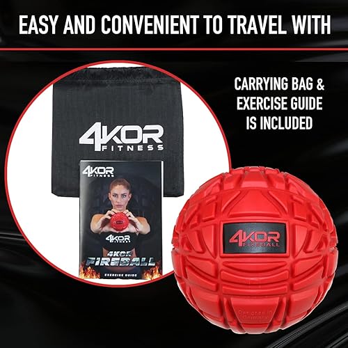 Miniatura 8 de Pelotas de masaje 4KOR para terapia de punto de activación - Bola de liberación miofascial - Alivio muscular para dolor de espalda, cuello, hombro,